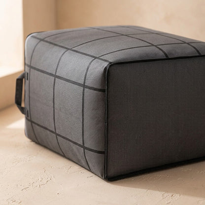 Loomcase™ Extra Large Woven Quilt Storage Bag, material and detail close-up