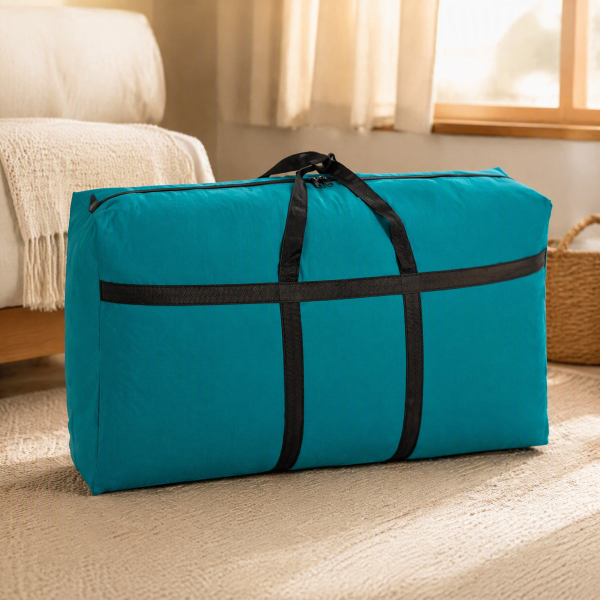 Oxfordhaul™ Oxford Cloth Moving Bag, styled close view