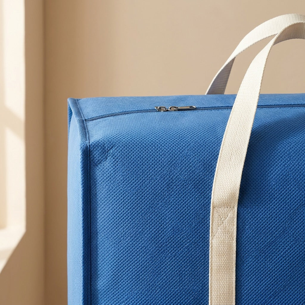 Stowtote™ Non-Woven Moving Storage Bag, material and detail close-up
