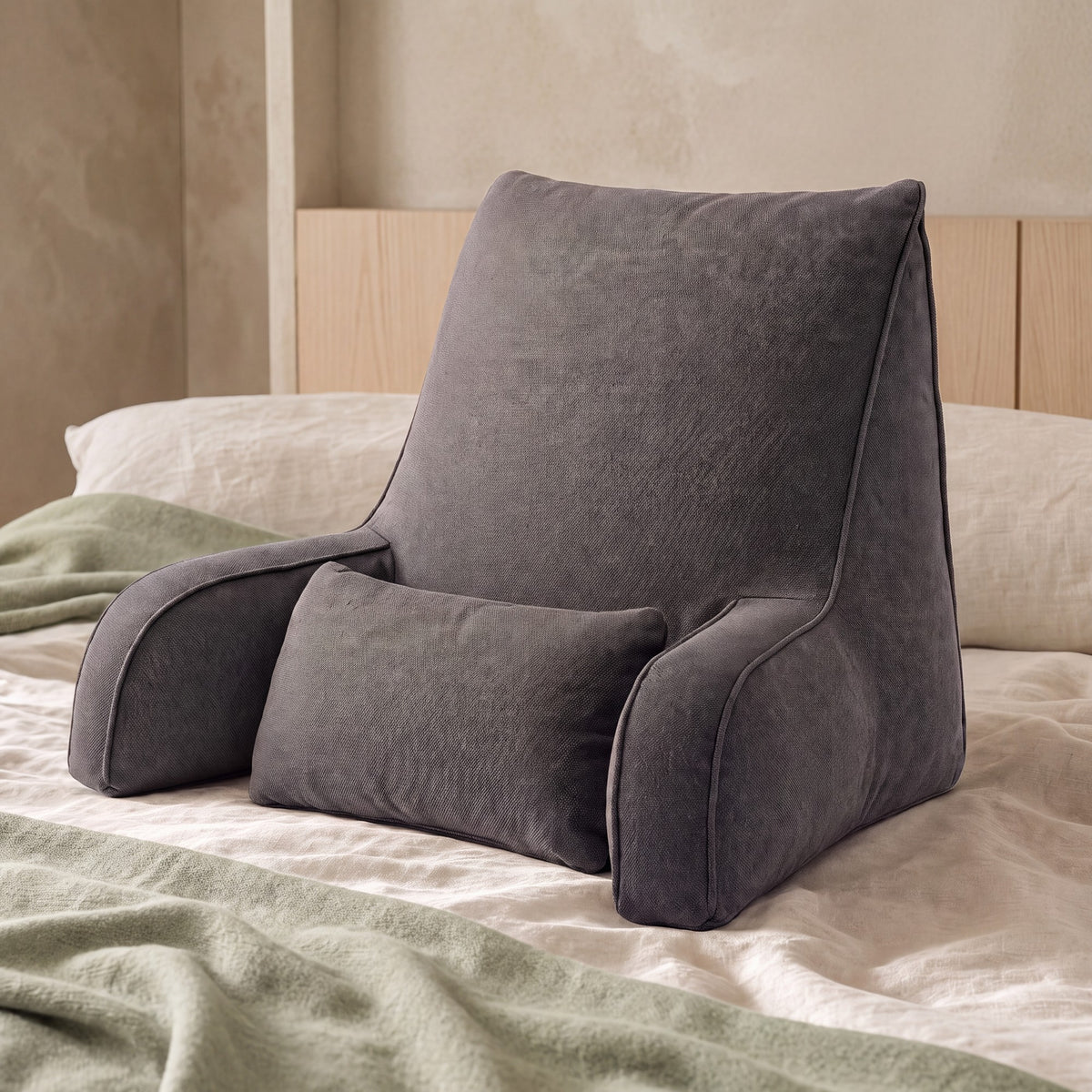 Alcove Bed Reading Pillow: room