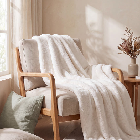 Cloud Plush Throw Blanket: room