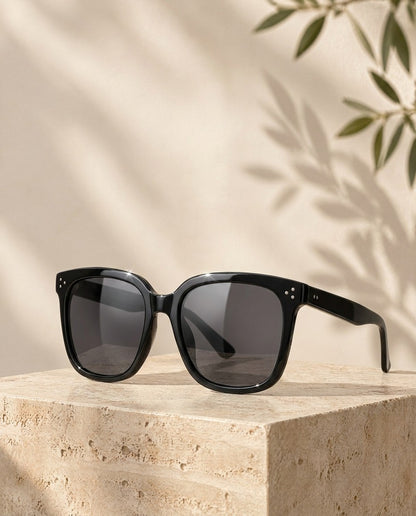 Haven UV400 Sunglasses in glossy black