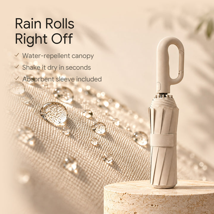 Haven Umbrella in the rain