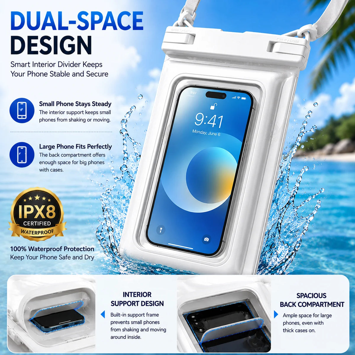 Haven Waterproof Phone Pouch