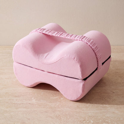 Legcradle Memory Foam Leg Pillow: a pink