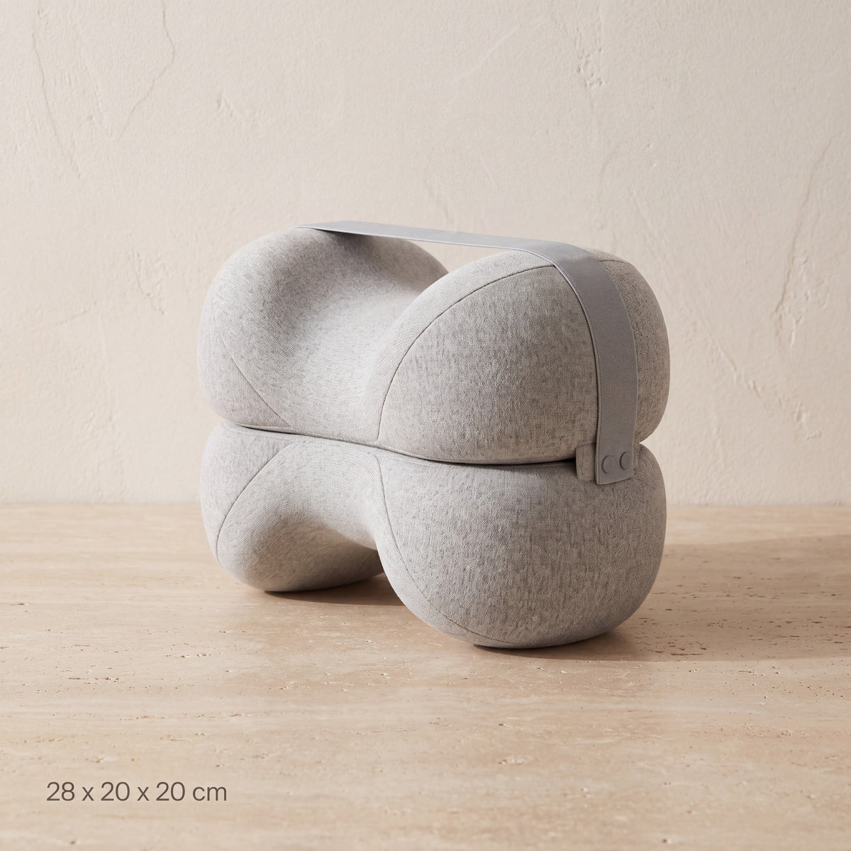 Legcradle Memory Foam Leg Pillow: b lightgray