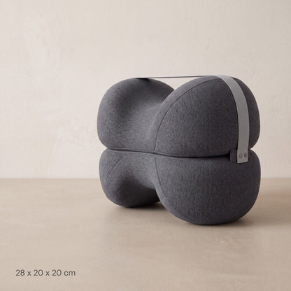 Legcradle Memory Foam Leg Pillow: b darkgray