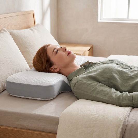 Napehug Knitted Neck Support Pillow: card