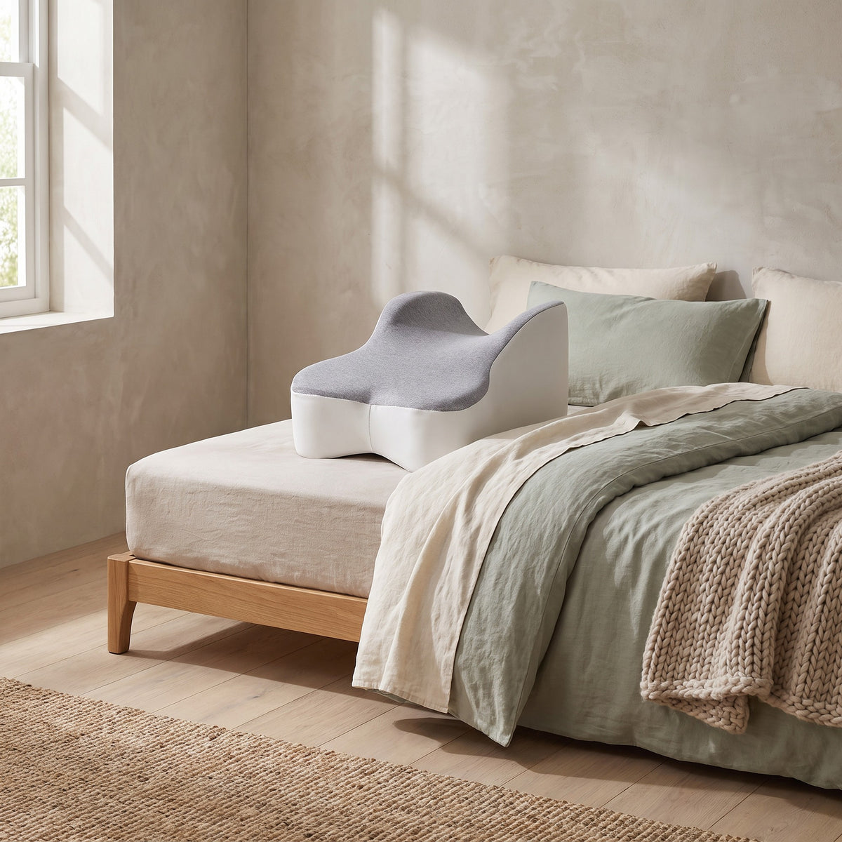 Nestlift Large Leg Support Pillow: card