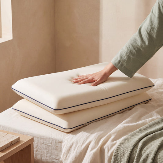 Restform Memory Foam Neck Support Pillow: press