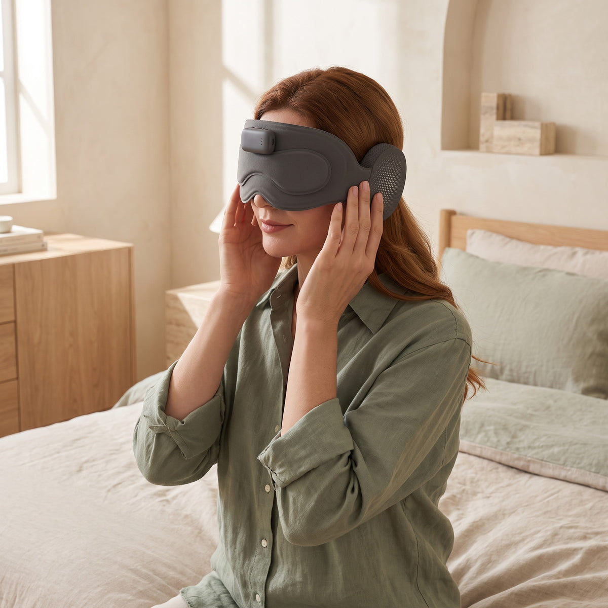Somnara AI Sleep Meditation Eyemask: card