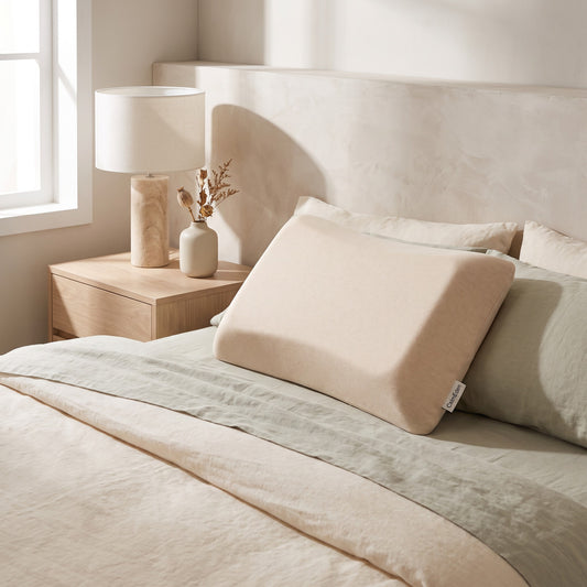 Upcradle Elevated Memory Foam Support Pillow: room