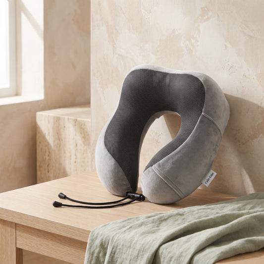 Wrapture U-Shaped Memory Foam Support Pillow: card
