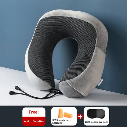 U-Shaped Memory Foam Support Pillow