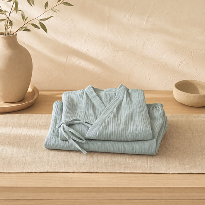 Kumo™ Kimono Cotton Pajama Set