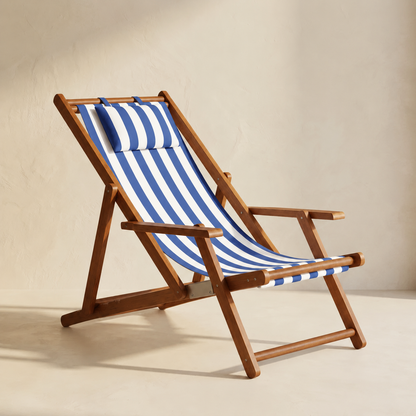 Siesta™ Folding Bamboo Lounge Chair