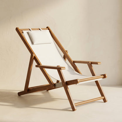 Siesta™ Folding Bamboo Lounge Chair