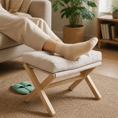 Threshold™ Folding Wooden Stool