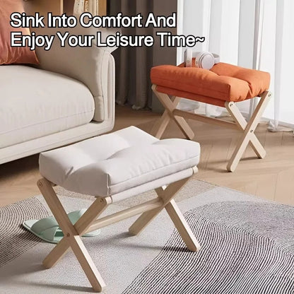 Threshold™ Folding Wooden Stool