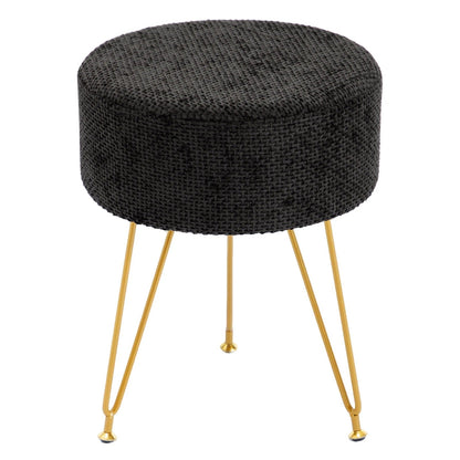Spool™ Round Upholstered Vanity Stool