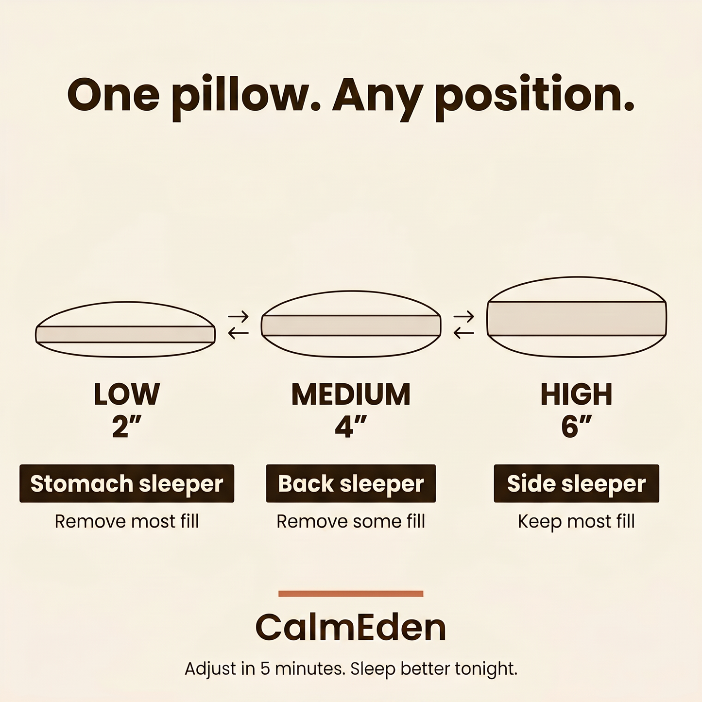 Shift™ Adjustable Pillow