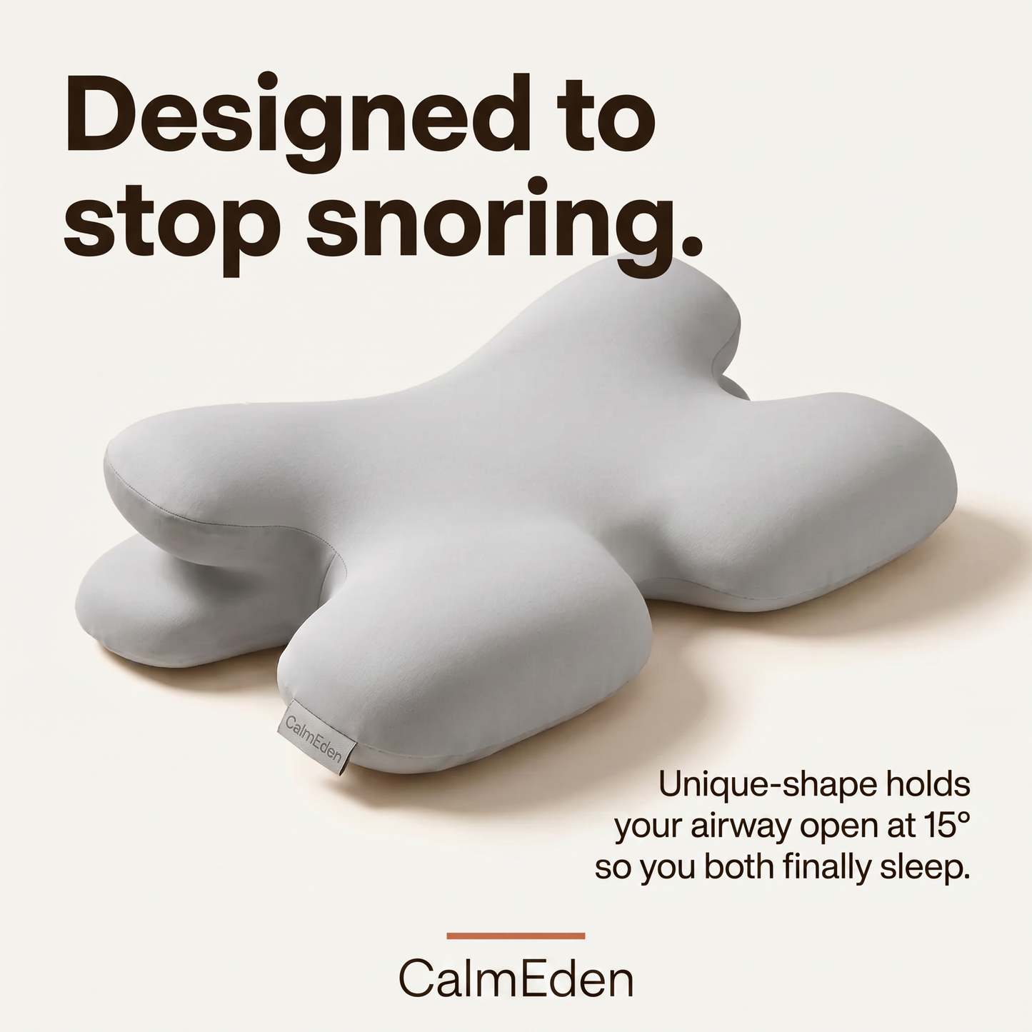 Breathe™ Anti-Snoring Pillow