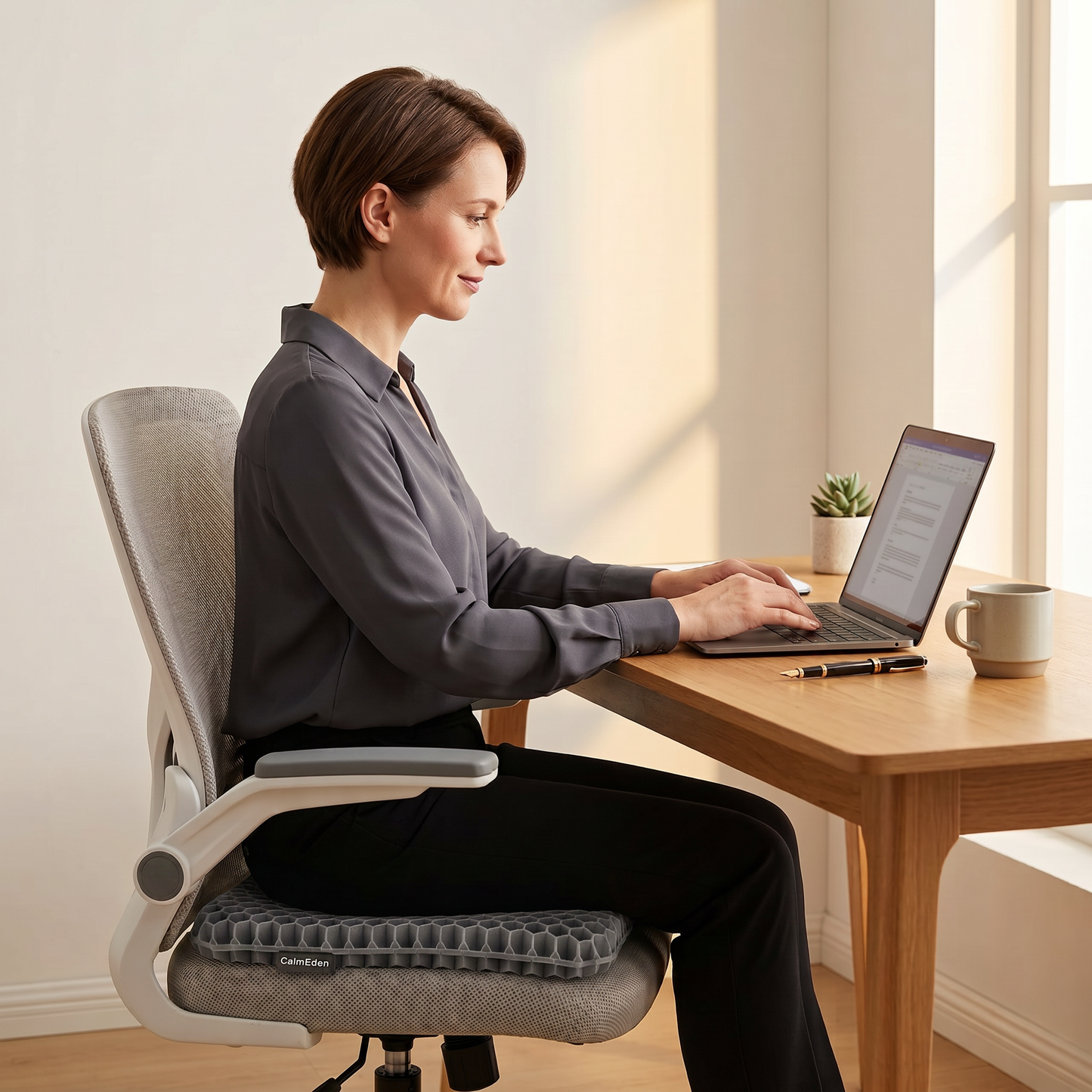 Breeze™ Ergonomic Gel Seat Cushion