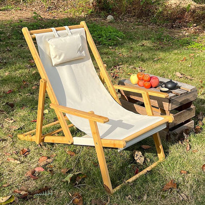 Siesta™ Folding Bamboo Lounge Chair