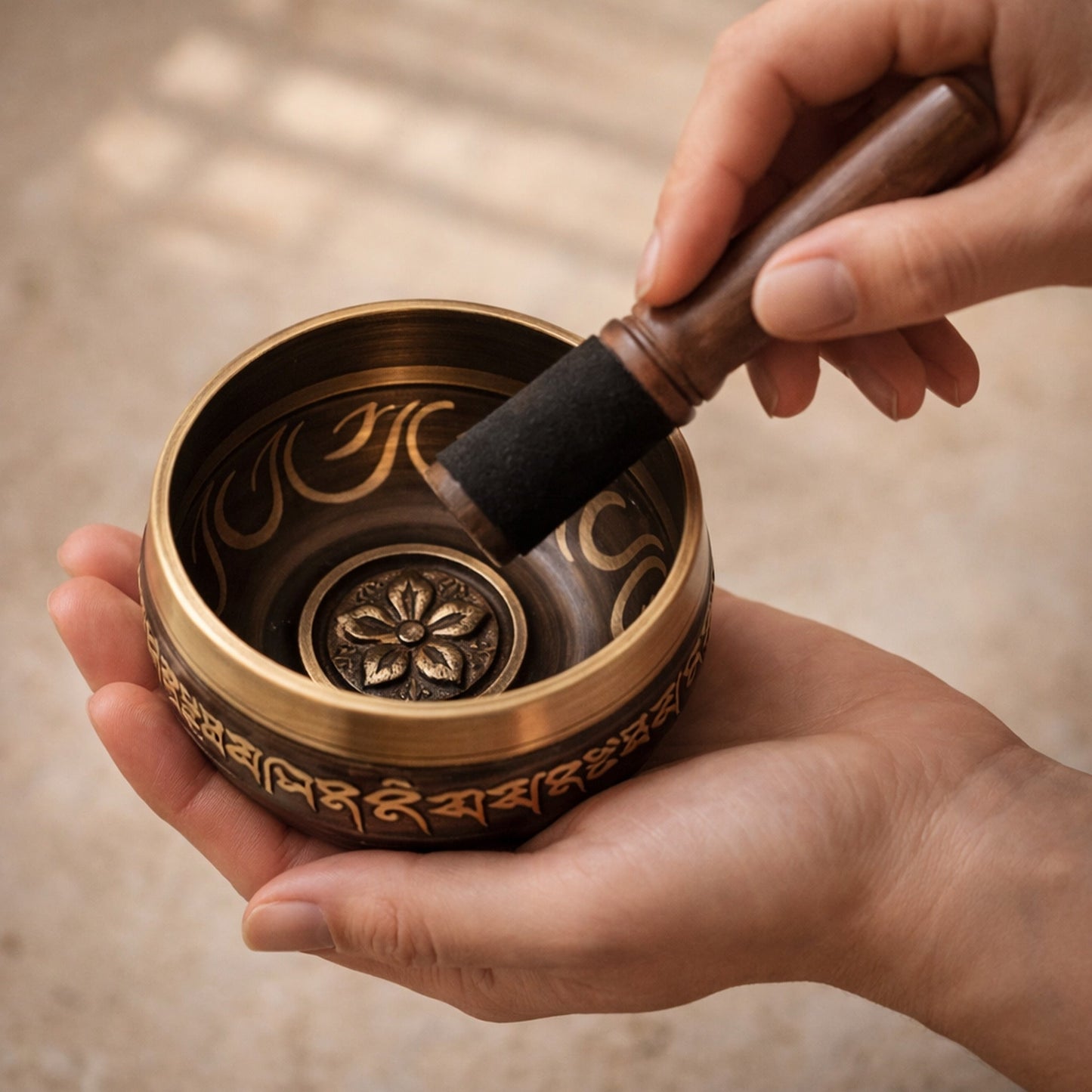 Lotus™ Singing Bowl
