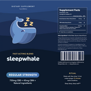 Natural Sleep Drops (Regular Strength)