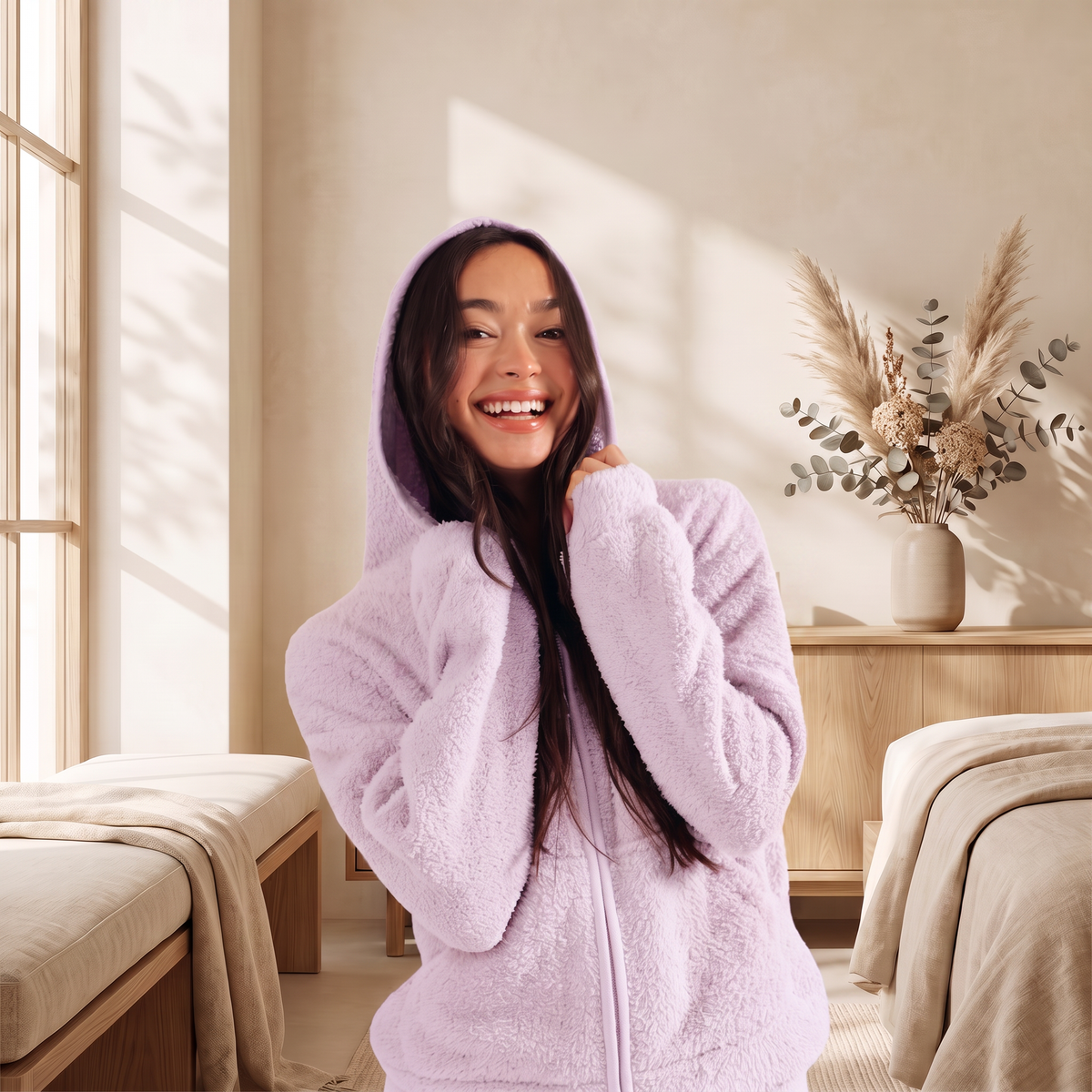 Plush™ Sherpa Zip-Up Hoodie